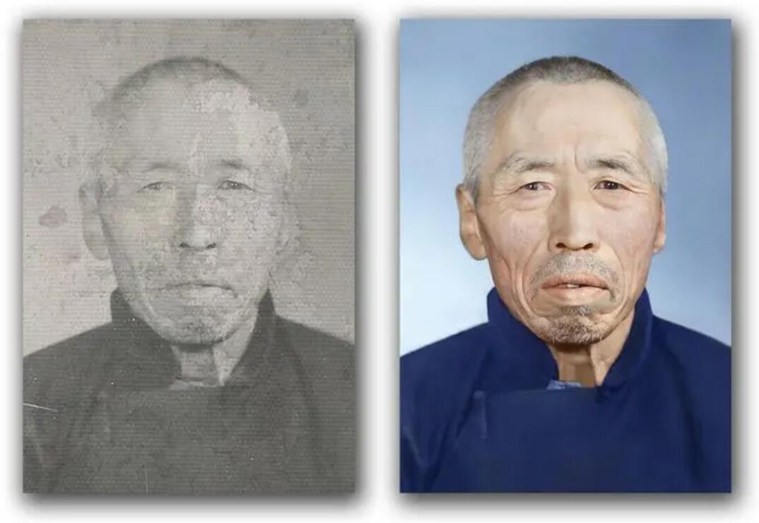 阜沙镇破损照片修复-56